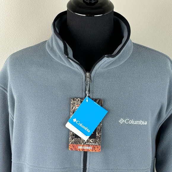 Columbia Fuller Ridge Fleece Full-Zip Jacket Men's Size XXL 2XL Polartec New NWT - Picture 2 of 10